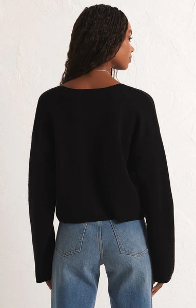 Black Estelle Cardigan