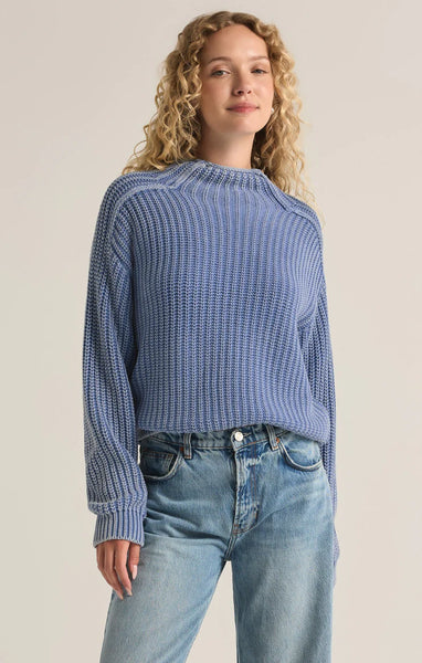 Washed Indigo Carraway Sweater