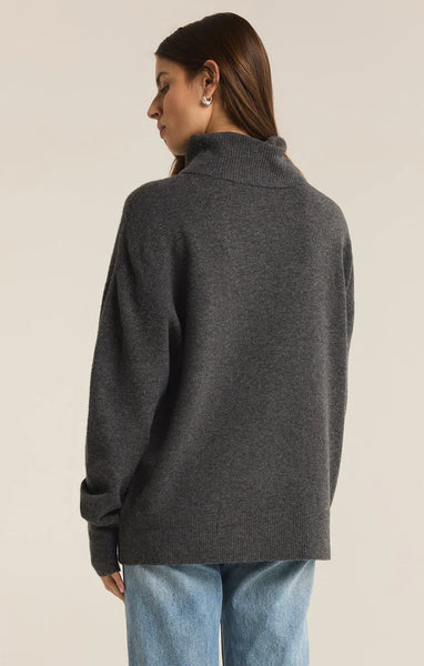 Charcoal Heather Richie Sweater