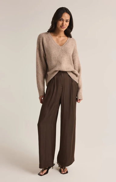 Heather Taupe All I Want Sweater