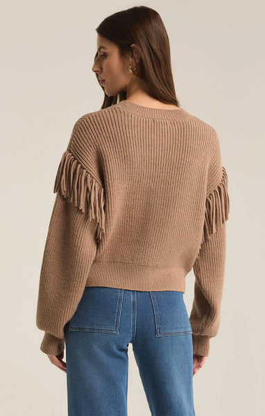 Campfire On The Fringe Sweater