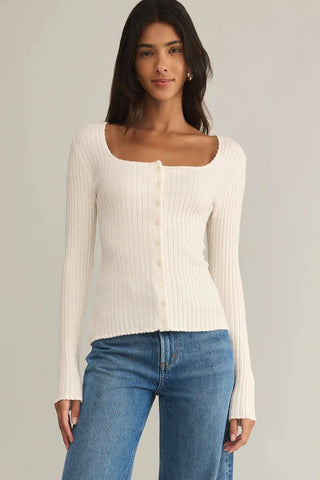 Sea Salt Emelie Button Up Sweater