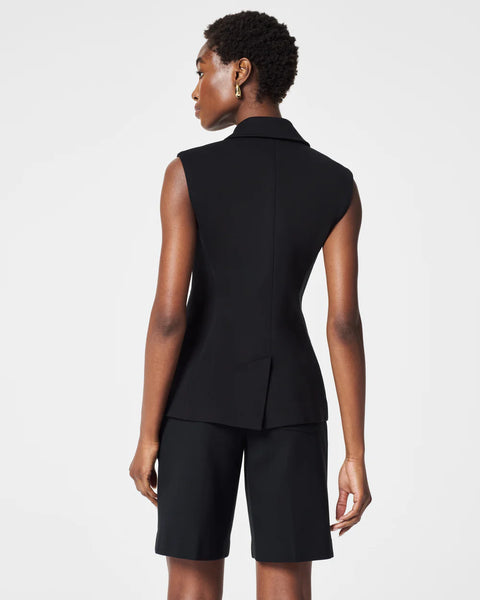 SPANX® Black Perfect Asymmetrical Top