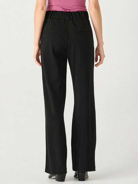 Black Straight Leg Pants