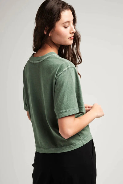 Sage Leaf Crop Tee