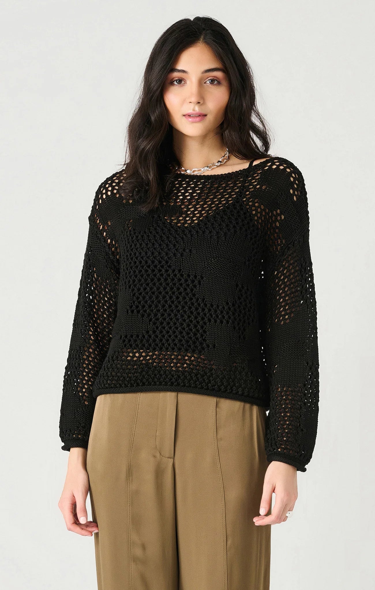 Black Taylor Top