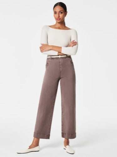 SPANX® Smoke Twill Wide Leg Pant