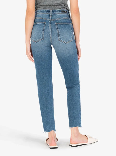 KUT Perfect Rachael High Rise Fab Ab Mom Jean