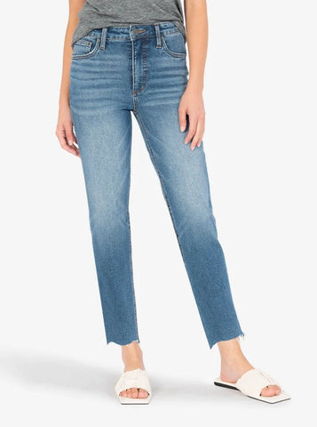 KUT Perfect Rachael High Rise Fab Ab Mom Jean